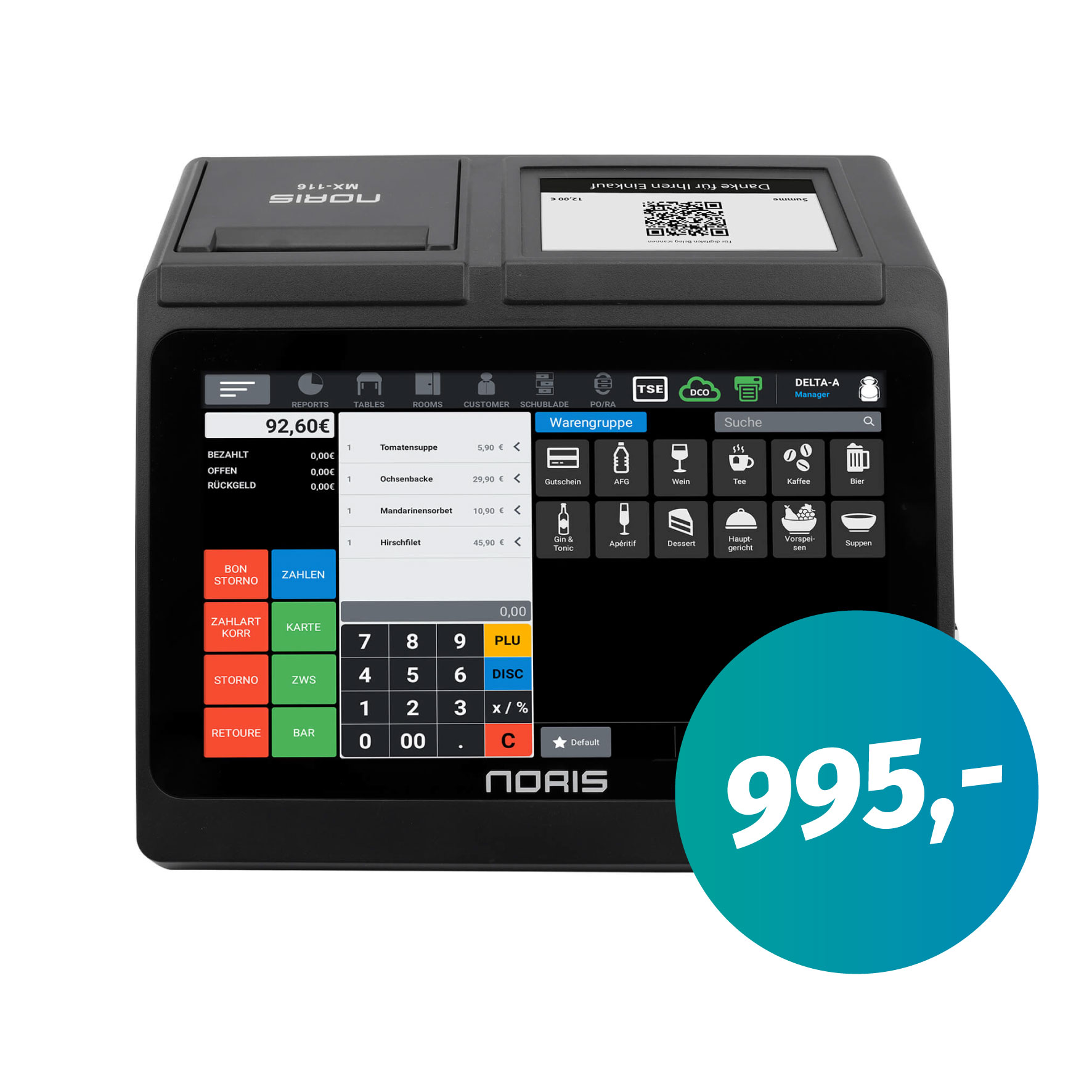 All-In-One-Touch-Kasse MX-116 mx-116
